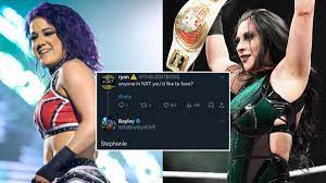 Bayley names Stephanie Vaquer as The # NXT Wrestler she wants to face 👇