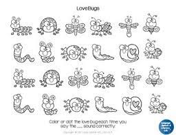 How to use the love bug printable tracing sheet with autistic learners. Free Valentine S Day Love Bugs Concepts Articulation Speech Therapy