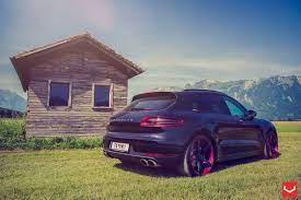 Black Porsche Macan Slightly Modified To Stand Out Black Porsche Vossen Porsche