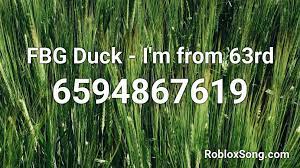 Duck gangsters roblox from cf.shopee.co.id this song has 29 likes. Fbg Duck I M From 63rd Roblox Id Roblox Music Codes