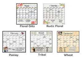 Fridge Calendar Refrigerator Calendar Fridge Magnet Calendar Etsy In 2020 Dry Erase Calendar Magnetic Calendar Calendar