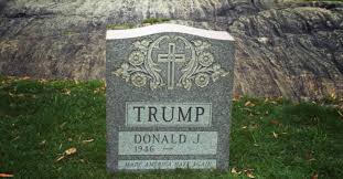 You can also take a picture of your headstone layout with your phone. Donald Trump S Tombstone In Central Park Artnet News