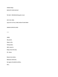 Despacito versi melayu | lirik. Lirik Despacito Versi Mudah