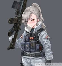 كيوت خلفيات انمي بنات للجوال Anime Warrior Rainbow Six Siege Anime Anime Characters