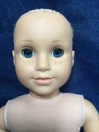 American Girl Doll Nellie~ Bald, TLC