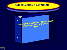 Perintah am bab d : Pengenalan Kepada Aspek Pengurusan Tatatertib Dalam Perkhidmatan Awam Ppt Download