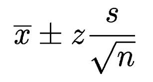 Confidence Interval Formula Confidence Interval Ap Statistics Math Foldables