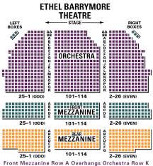 Ethel Barrymore Theatre Seating Chart