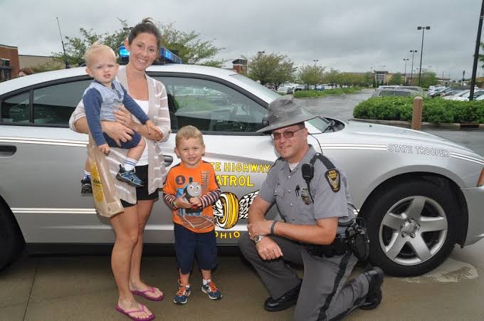 Kids, parents get up-close look at safety, service trucks