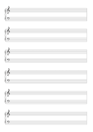 Alas, every music lover that has been educated to the point of writing music knows that buying blank music manuscript paper can be an expensive business. Free Blank Sheet Music To Download In Pdf La Touche Musicale