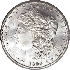 1890 S Morgan Silver Dollar Coin Values Images