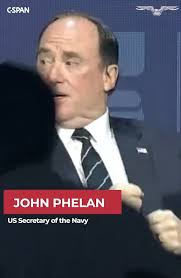 Pro-Palestinian protesters disrupt National Security forum with Navy Sec.  John Phelan, #Protest #Navy #Palestine