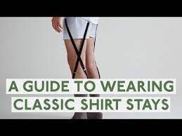 Make all these tie dye patterns and techniques for shirts, totes. Sharp Dapper A Guide To Wearing Classic Shirt Stays Youtube