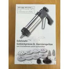 Testbericht Edelstahl Garnierspritze Rosenstein Sohne Garnieren Edelstahl Steine