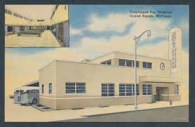 Greyhound Bus Terminal Depot Grand Rapids Michigan Streamline Multi View Grand Rapids Greyhound Bus Grand Rapids Mi