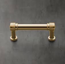 Grafton Metal Pull Restoration Hardware Kitchen Sleek Fashion Industrial Dresser