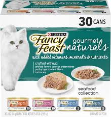 In our option, this is one of the most . Fancy Feast Gourmet Naturals Seafood Variety Pack Canned Cat Food 3 Oz Case Of 30 Chewy Com