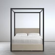 Best canopy beds to max out all the hidden possibilities of your bedroom. Little Seeds Sparrow Canopy Bed With Storage Black Ivory Full Size Walmart Com Walmart Com