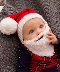 Image result for Newborns Wearing Knit/Crochet Christmas Outfits
