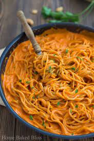 Roasted Red Pepper Pasta Vegan Home Baked Bliss Recipe Roasted Red Pepper Pasta Red Pepper Pasta Pepper Pasta