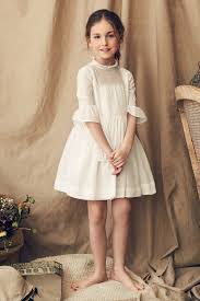 Nellystella Georgia Girls Dress White In 2020 Girls Dresses Flower Girl Dresses Big Girl Dresses