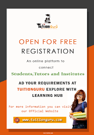 Online learning transforms into an expansive, 3d world with immersive gameplay for kids. Tuition Guru Free Registration Opens Now Hurry Up Online Tutoring Jobs Tutoring Jobs Tuition