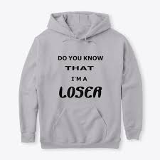 Black And White Sweatshirt Womens Loser Sweaters Cool Black Or White Sweatshirts And Hoodies For Mens And Womens Hoodies Sweatsh Womens Long Sleeve Shirts Best Custom T Shirts Long Shirt Men