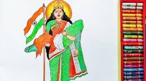 She is like a wind to me , i can't catch. Independent Day Drawing 15 August Drawing Bharat Mata Drawing By Drawing Art By Drawing Art