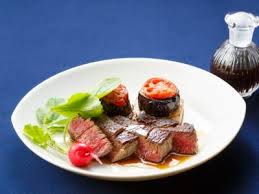 Turn the steak one more time, then place on the grill; Beef Steak With Wasabi Soy Sauce å±±å…ƒé†¸é€ æ ªå¼ä¼šç¤¾