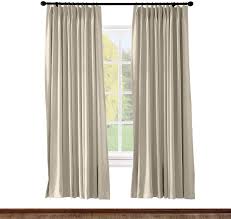 Choose from contactless same day delivery, drive up and more. Amazon Com Chadmade Pinch Pleated Curtain 100w X 84l Inch Solid Thermal Insulated Blackout Patio Door Panel Drape For Traverse Rod And Track Beige 1 Panel Home Kitchen