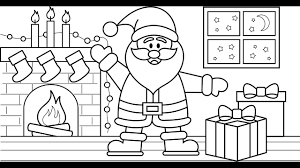 Aku punya beberapa koleksi gambar hari pohon natal, dari yang kartun, bergerak, atau hitam putih untuk diwarnai. Cara Menggambar Dan Mewarnai Santa Claus Dengan Kado Tema Natal Untuk Anak Youtube