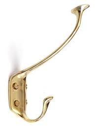 Traditional Edwardian Brass Hat And Coat Hook Hat And Coat Hooks Brass Hat Coat Hooks