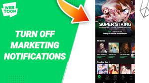 How To Turn Off Marketing Notifications On Webtoon App - YouTube