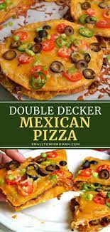 Mexican Pizza Recipe Mexican Pizza Pizza Recipes Homemade Homemade Pizza Recipe Easy