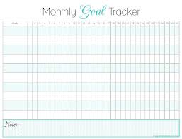 Freebie Friday Goal Tracker Printable