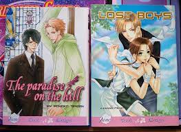 Lost Boys (Kaname Itsuki) and Paradise on the Hill (Momoko Tenzen) BL Yaoi  Manga | eBay