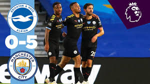 Preview and stats followed by live commentary, video highlights and match report. Highlights Brighton 0 5 Man City Sterling Hat Trick Jesus Bernardo Youtube