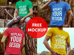 Change the color of the free mockup and place. 20 Free T Shirt Mockups For Designers Inspirationfeed