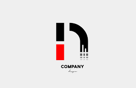 Find the perfect letter n stock photos and editorial news pictures from getty images. Black Red N Alphabet Letter Logo Icon Design For Business And Company 3651684 Vector Art At Vecteezy