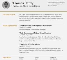 Template for resume/cv in html and css. 25 Free Html Resume Templates For Your Successful Online Job Application The Jotform Blog