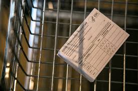 The printed copy will blur the appearance of the correction fluid, causing it to blend in with the white of the page. Fake Covid Vaccine Cards At Colleges Students Warned Of Consequences