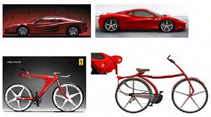 As expected, due to the problems ferrari, renault, and even alonso have had recently, and the poor performance from most of the other teams in f1, and then of course, hamiton's amazing performance in his rookie year, the speculation over whether or not michael schumacher will make a return to f1 has begun to heat up. Left Ferrari Bike Emphasizing The Implicit Cues Right Ferrari Bike Download Scientific Diagram