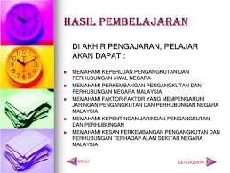 Kesan perkembangan sistem pengangkutan di kawasan kajang banyak mempengaruhi alam sekitar dan juga ekonomi.antara kesan positifnya ialah 13. Ppt Pengangkutan Dan Perhubungan Powerpoint Presentation Free Download Id 3322225