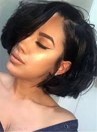 Lace frontal wig maintenance and install! Bob Hairstyle Straight Human Hair Lace Front Wigs For Black Women M Wigsbuy Com
