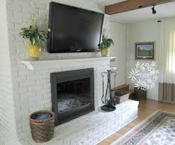 When your fireplace sits there neglected and unloved, the time is ripe for a makeover. Painted Brick Fireplace Makeover On Sutton Place Brick Fireplace Remodel Painted Brick Fireplace Makeover Brick Fireplace Makeover