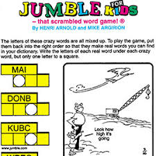 Give it your best shot to see how many of the internet questions you can solve in this fun puzzle game. Sample Of Jumble Games Puzzles