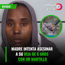 En Louisville, EE. UU., una madre identificada como Zeinab Abdi fue  arrestada por intentar asesinar a su hija de 6 años con un martillo el  pasado 19 de junio. La menor sufrió
