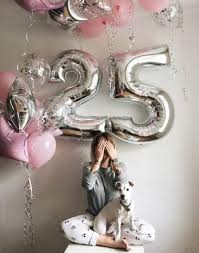 25th Birthday Decoration Ideas For Her 43 Trendy Birthday Balloons Pictures 18th Birthday Photoshoot 25th Birthday Parties Surprise Birthday Decorations