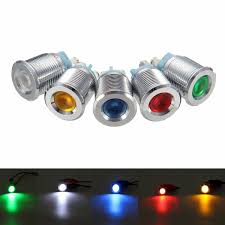 12v 24v 16mm Boat Led Rv Dash Panel Warning Indicator Pilot Light Waterproof Motorcycle Accessories Parts From Automobiles Motorcycles On Banggood Com In 2021 Boat Led Led Warning Lights