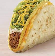 Conține un cheesy gordita crunch, un griller beefy, o porție medie de cartofi sau nachos, un cinnamon twist și o răcoritoare de 400 ml. Taco Bell Cheesy Gordita Crunch Nutrition Facts